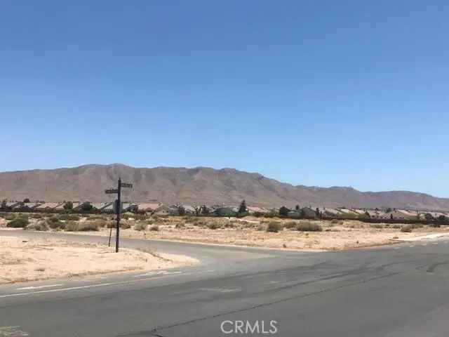 Land For Sale in Apple Valley, California