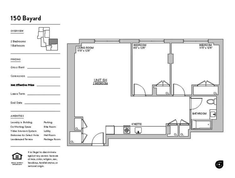 Rent Apartment Unit in Greenpoint with NYC Skyline Views