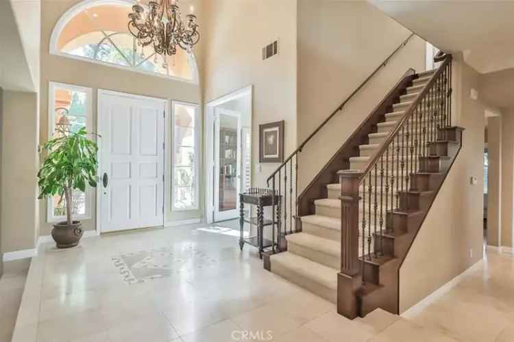 Buy Mediterranean Executive Home in Calabasas Park Estates with Luxe Features