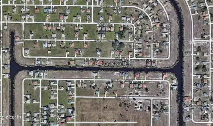 Land For Sale in 2042, Northwest 4th Street, Cape Coral, Florida