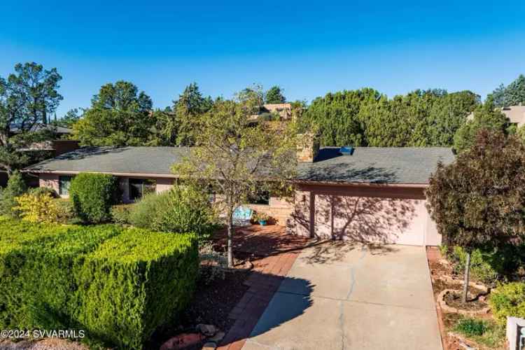 buy house in Sedona with casita and stunning views of Mogollon and Red Rock