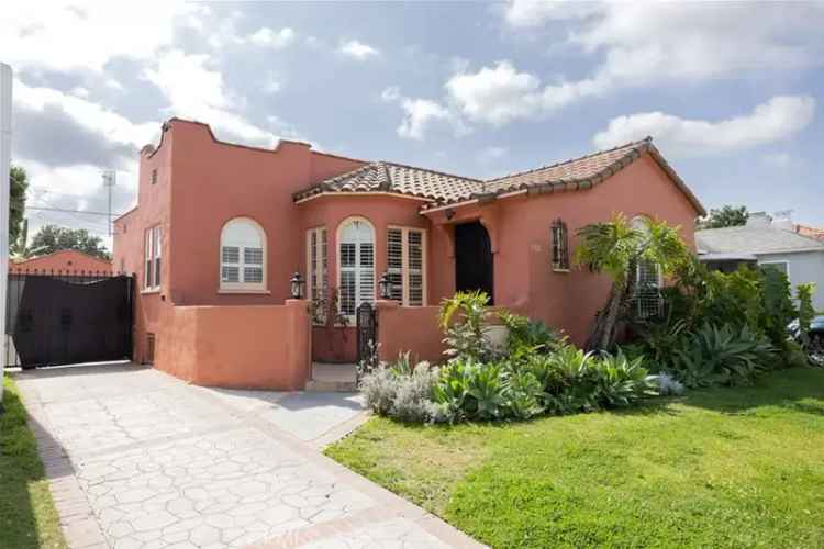 Buy Charming Spanish Revival House with 3 Bedrooms and Detached Garage