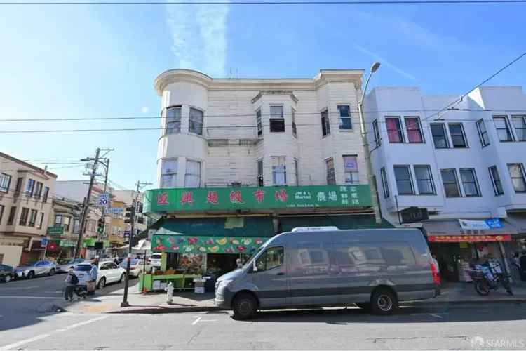 Investment opportunity buy mixed-use property in San Francisco North Beach