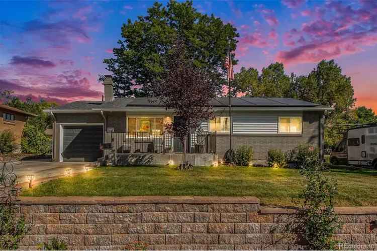 Buy Home in Arvada West with Solar System and Master Suite