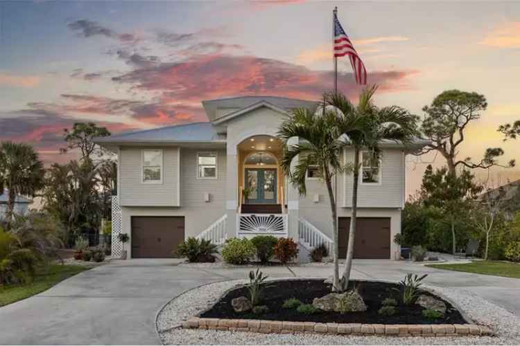 Buy a Key West Style Pool Home in Englewood with Water Access and Updates