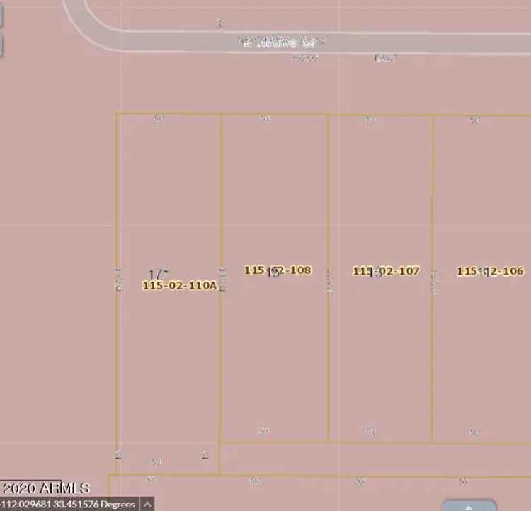 Land For Sale in 2117, East Adams Street, Phoenix, Arizona