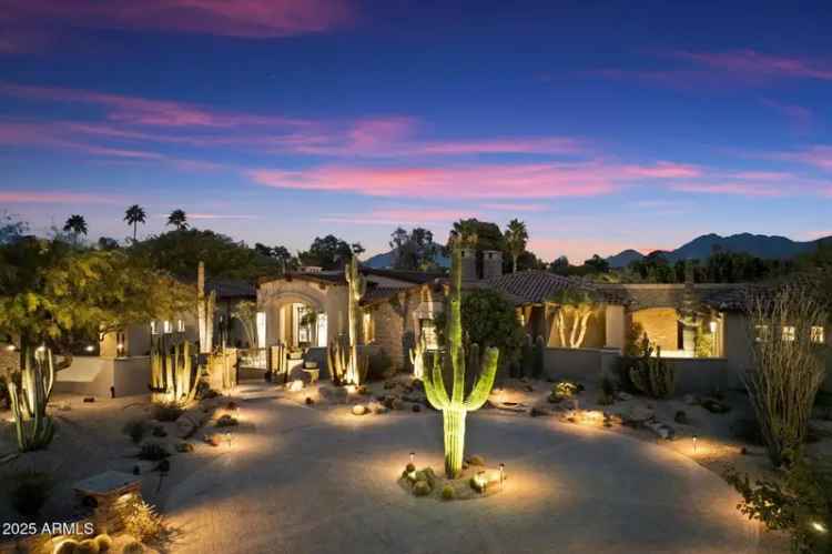 Luxury Buy Home in Scottsdale with Stunning Mountain Views and Outdoor Oasis