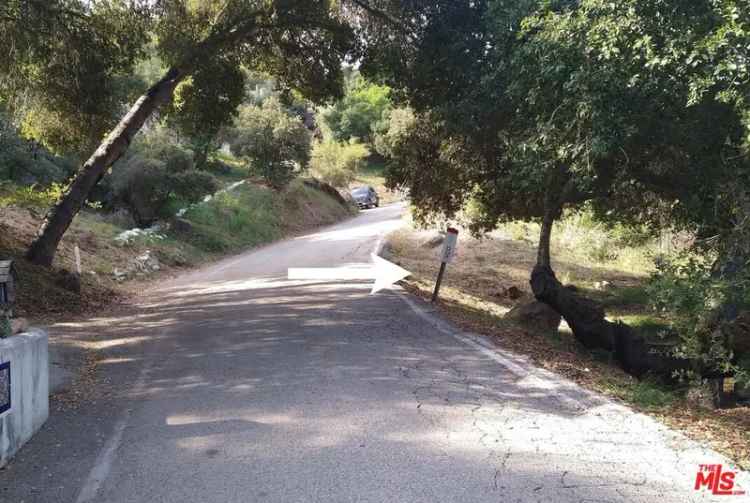 Land For Sale in 20228, Croydon Lane, Topanga, California