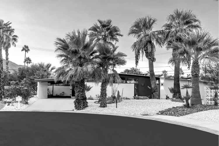 Buy Mid-Century Modern Home in Palm Springs with Pool and Solar Power