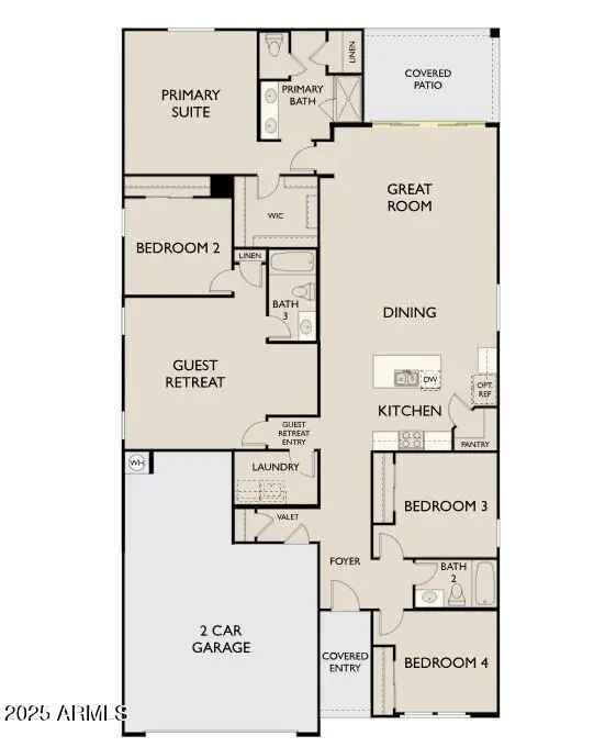 Buy Single-Family Home in Sunflower Floorplan with Modern Features