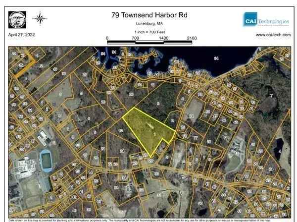 Land For Sale in 79, Townsend Harbor Road, Lunenburg, Massachusetts