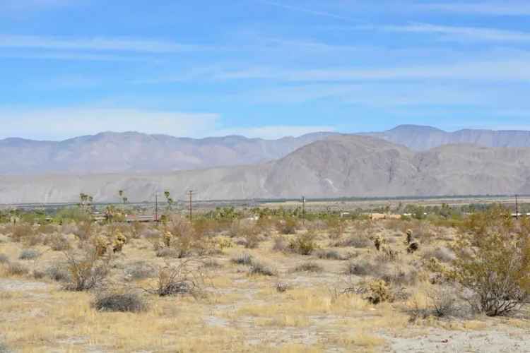 Land For Sale in 2490, Hoberg Road, Borrego Springs, California