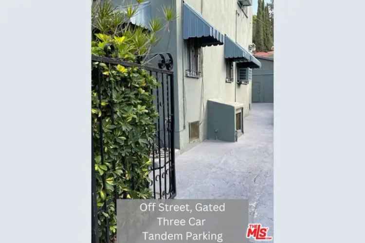 For Sale Triplex in Echo Park with Rental Income Potential