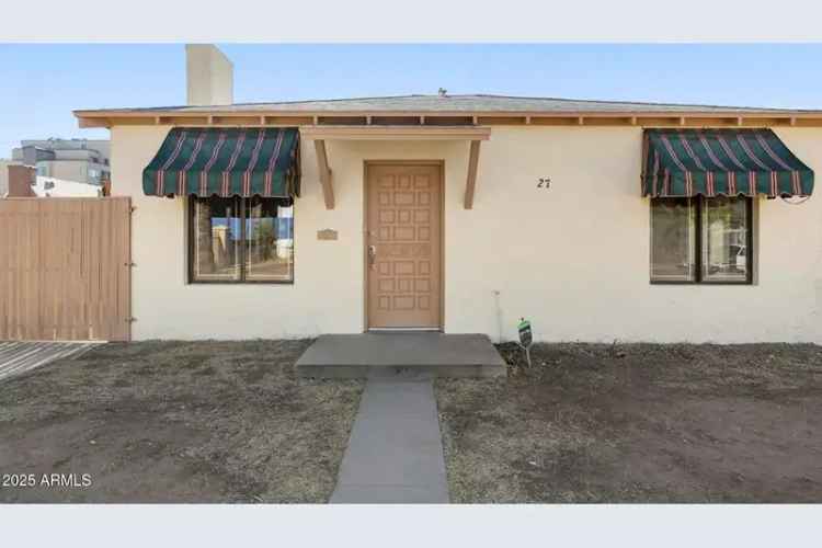 Renovate Vintage Charm Home in Willo Historic District Phoenix