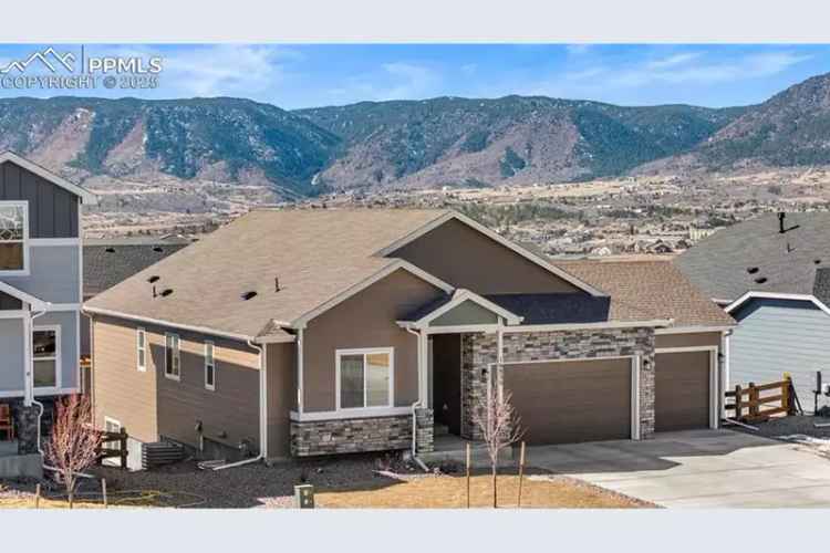 Buy ranch-style home with breathtaking mountain views and modern amenities