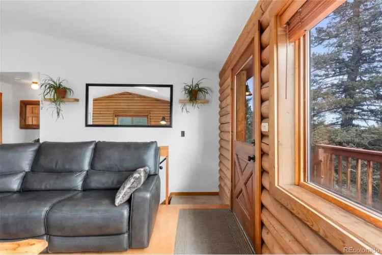 Buy Log Home with Breathtaking Views in Conifer CO