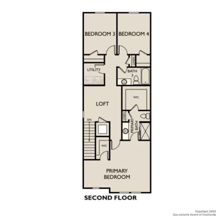 buy house in Teegarden floor plan with 4 bedrooms and 3 bathrooms