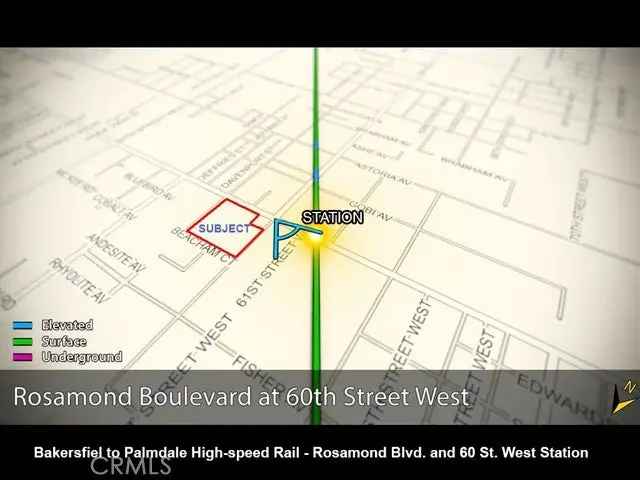 Land For Sale in 60, 80th Street West, Rosamond, California