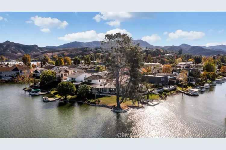 Rent Luxurious House in Westlake Village with Waterfront and Pool