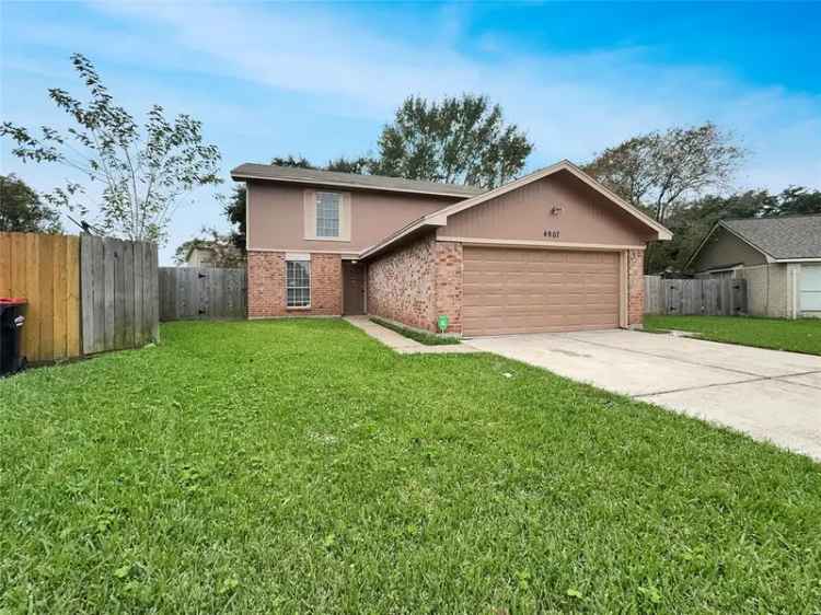 Rent House with Fenced Backyard and Covered Patio