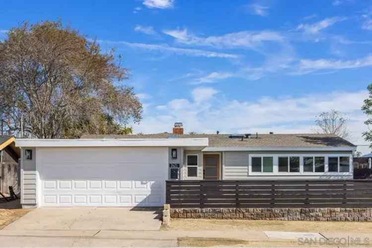 Buy remodeled home in Serra Mesa with 3 beds and large backyard