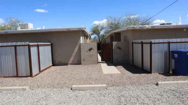 Rent Apartment Unit in Central Tucson with Large Backyard and Patio