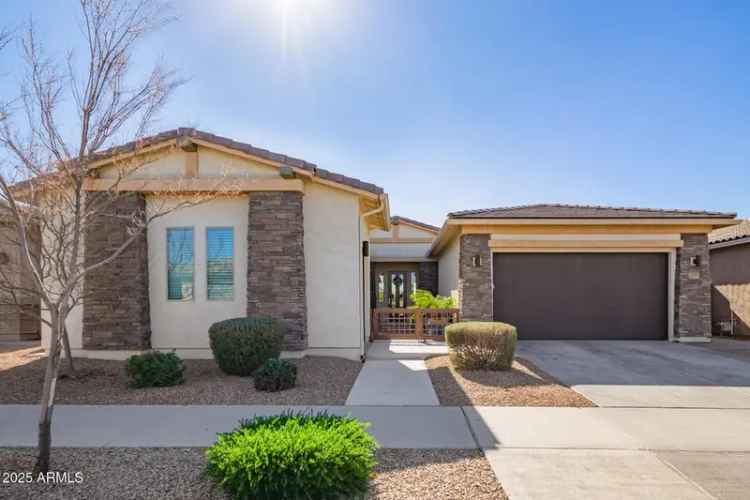 Single Story Buy Home in Queen Creek with Pool and Solar Panels