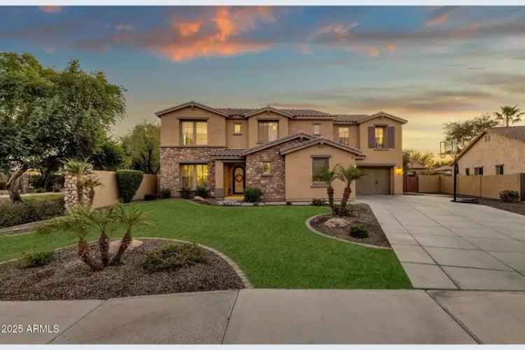 Rent Stunning Tuscan Style Home in South Chandler with Resort Style Pool