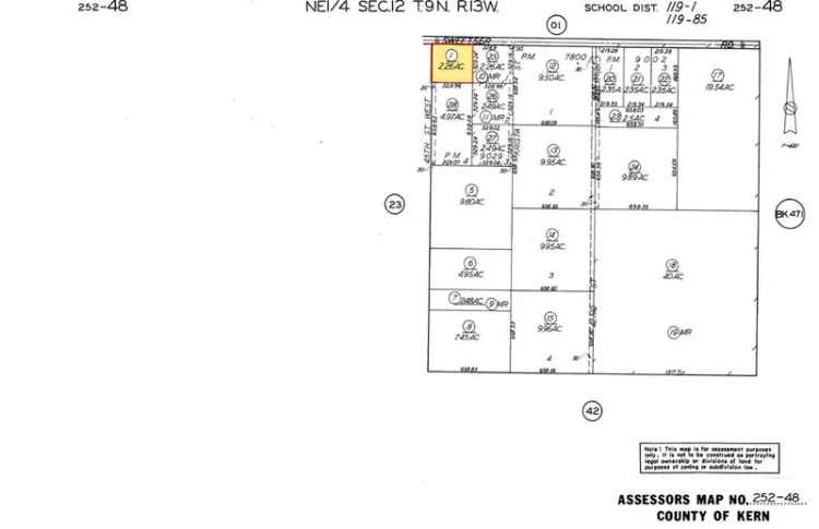 Land For Sale in Rosamond, California