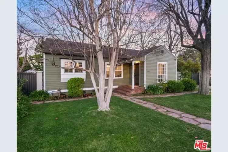 Buy Single Family Home in Sherman Oaks with Spacious Backyard and Charm