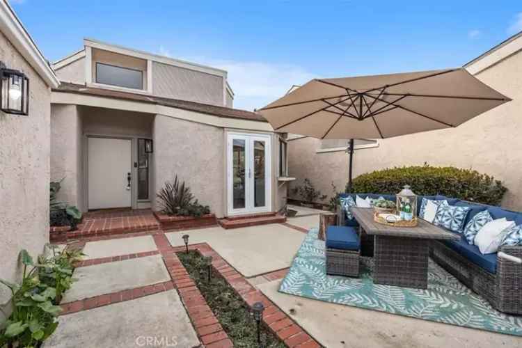 Single Level Home for Sale in Laguna Niguel with Private Courtyard and Solar Panels