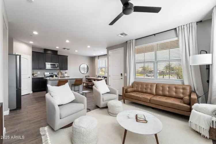 Rent stylish end-unit townhome in Downtown Chandler with smart features