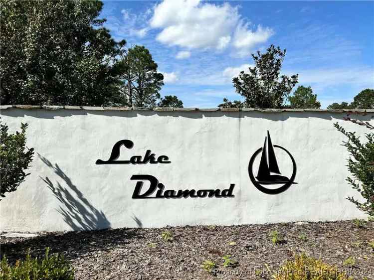 Buy Lot in Pinehurst with Lake Frontage and Gated Community Access