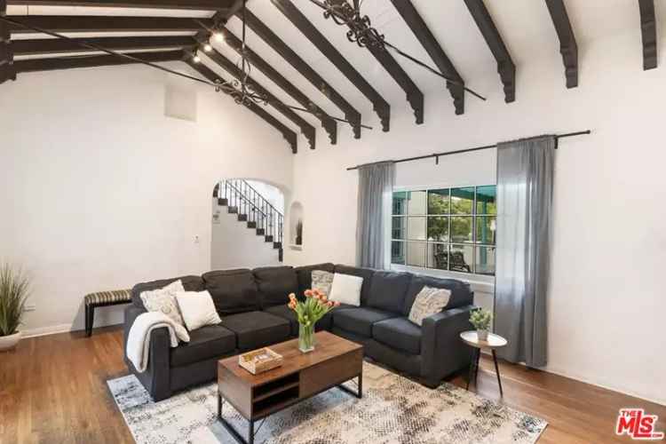 Buy Spanish Home with Pool and Guest House Steps from Beverly Hills