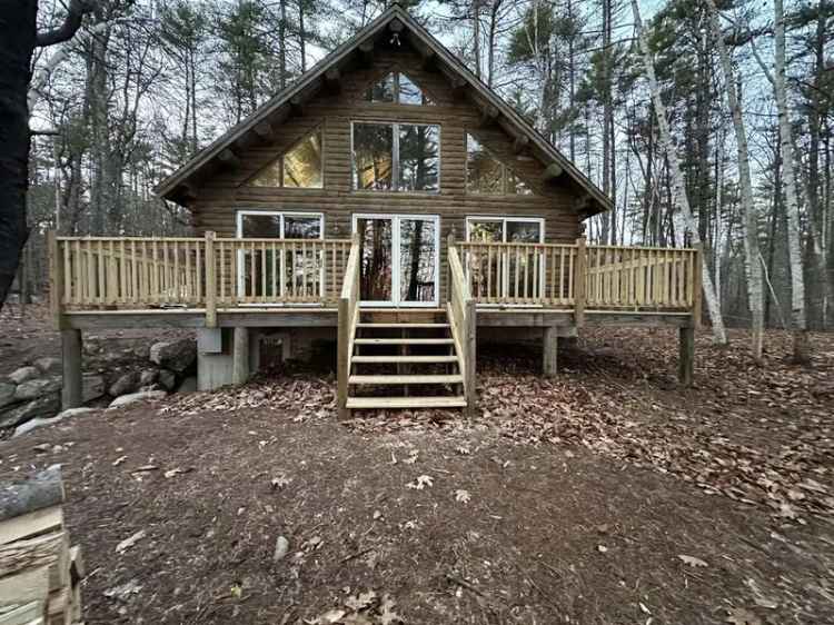 buy cabin Great East Lake two bedrooms waterfront