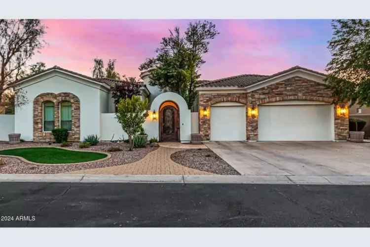 Buy Modern Single Level Home in Paso Fino Estates with Pool and Luxury Features