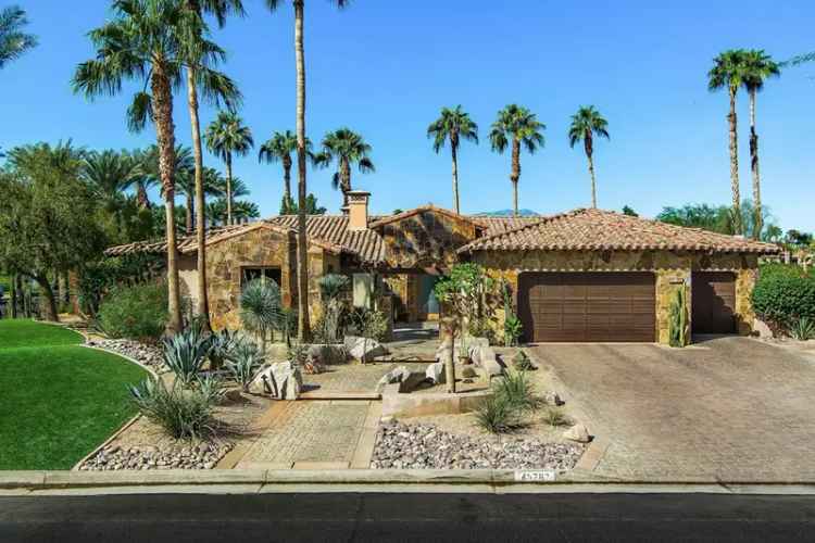 Buy Golf Course Home in Indian Wells with Stunning Mountain Views