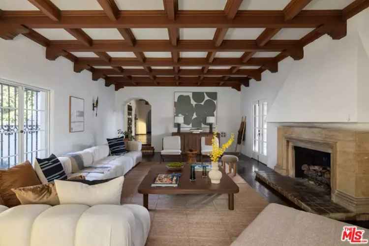 Buy Spanish Colonial Revival Home in Los Feliz with Stunning Features