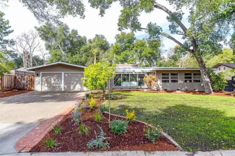 Buy Office Home in Cupertino with Spacious Lot and Nature Views