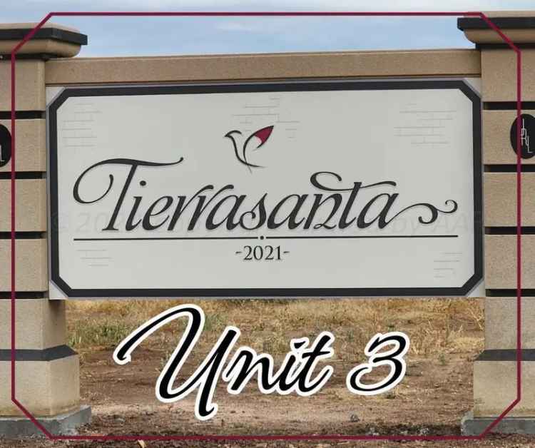 Buy land in Tierra Santa subdivision near Amarillo with great school access