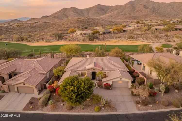 Buy Home in Golf Course Location with Mountain Views and Heated Pool