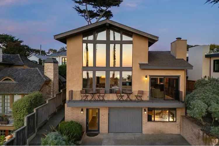 Buy three story ocean view home in Carmel Point with private bedrooms