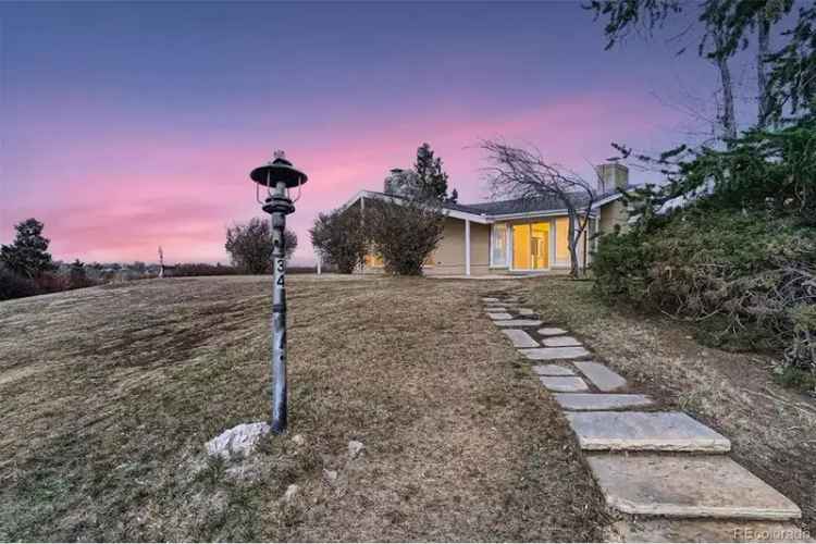 Buy House in Denver with Panoramic Mountain Views and Spacious Lot