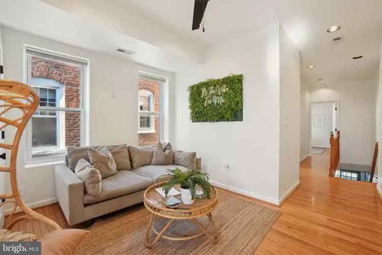 Buy Rowhome in Washington DC with Modern Conveniences and Historic Charm