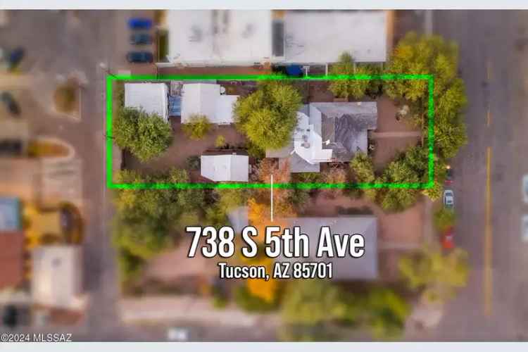 House For Sale in 738, South 5th Avenue, Tucson, Arizona