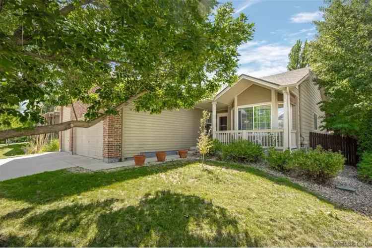 Ranch style home for sale in Firestone with modern features and main floor living