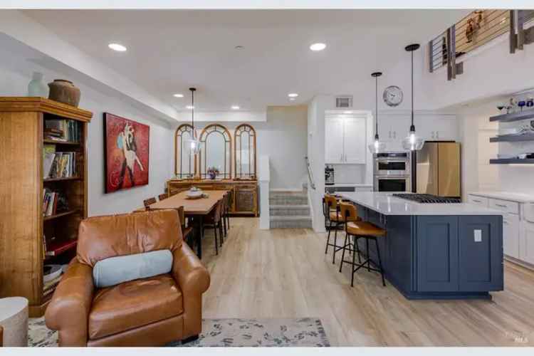 Buy Townhouse in Petaluma with Modern Features and Riverfront Views