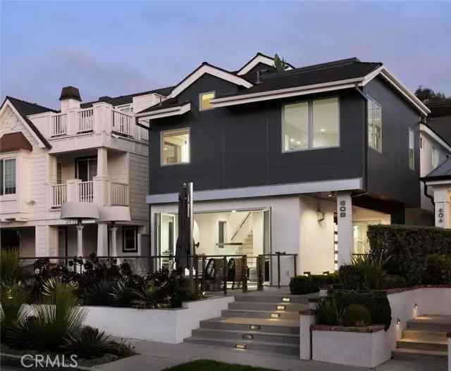 House For Sale in 608,608 1/2, Poinsettia Avenue, Newport Beach, California