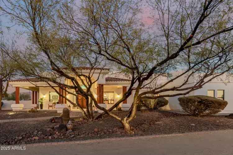 Buy Custom Home with Mountain Views in Desert Hills Featuring Luxury Amenities