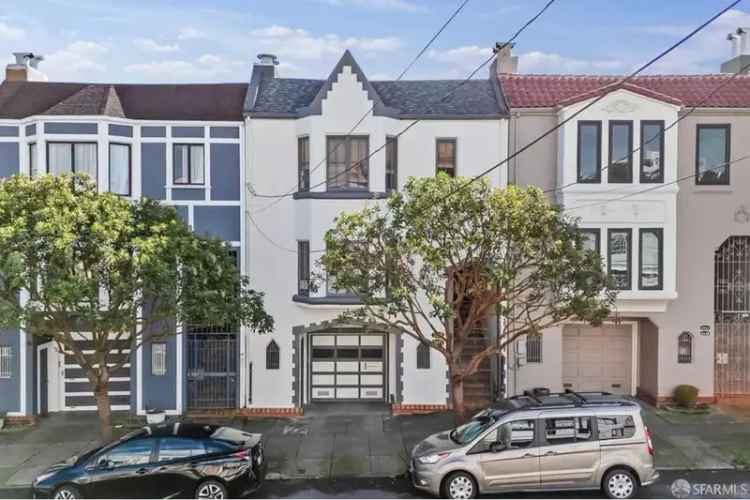 Investment Opportunity Buy Tudor Revival Duplex Richmond District